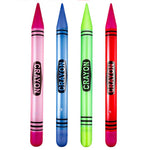 Crayon Shape - Inflatable 41 in. (Choose color)