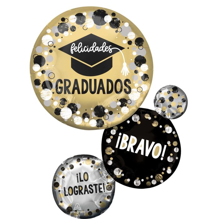 Felicidades Grad Circles & Dots 28"