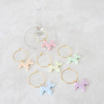 BALLOON DOG WINE CHARM SET (PASTEL COLORS)