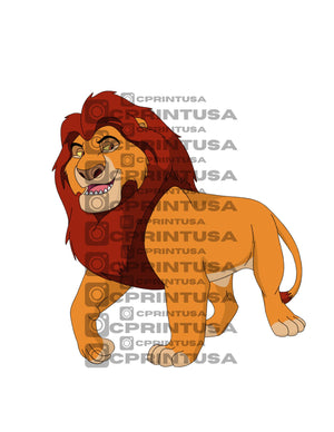 LION KING CUT OUT