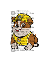 PAW PATROL RUBBLE #1 CUT OUT