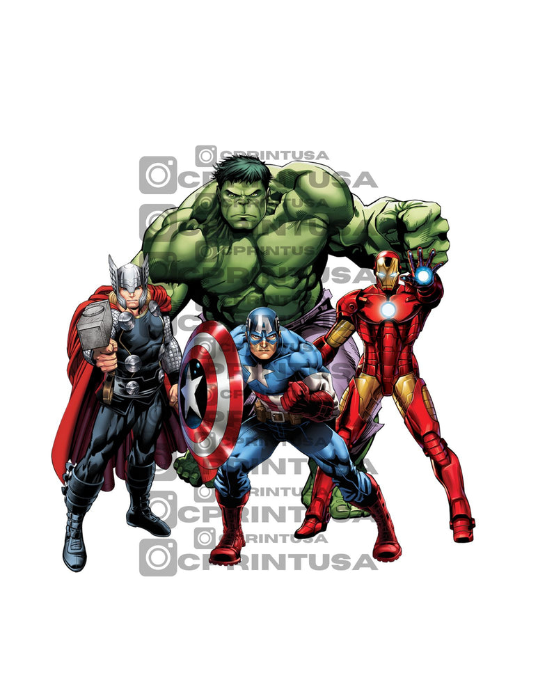 AVENGERS CUT OUT