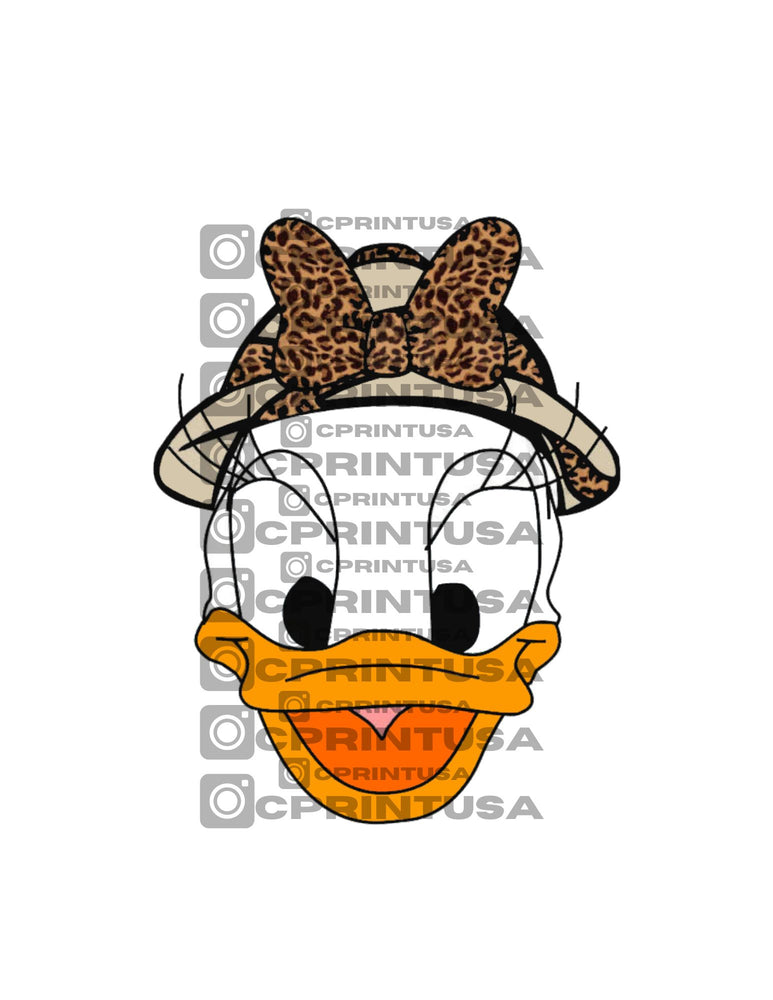 DAISY DUCK SAFARI CUT OUT