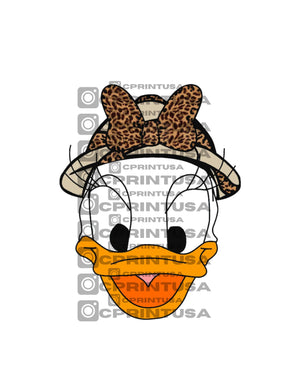 DAISY DUCK SAFARI CUT OUT