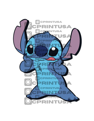 LILO AND STITCH CUT OUT