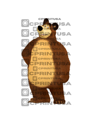 MASHA AND THE BEAR CUT OUT