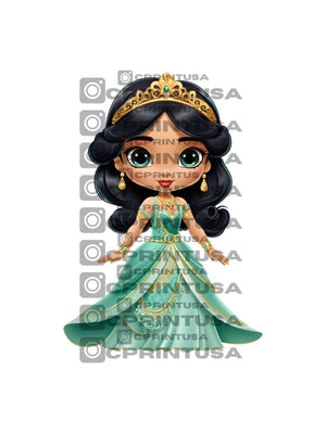 ANIMATED PRINCESS CUT OUT