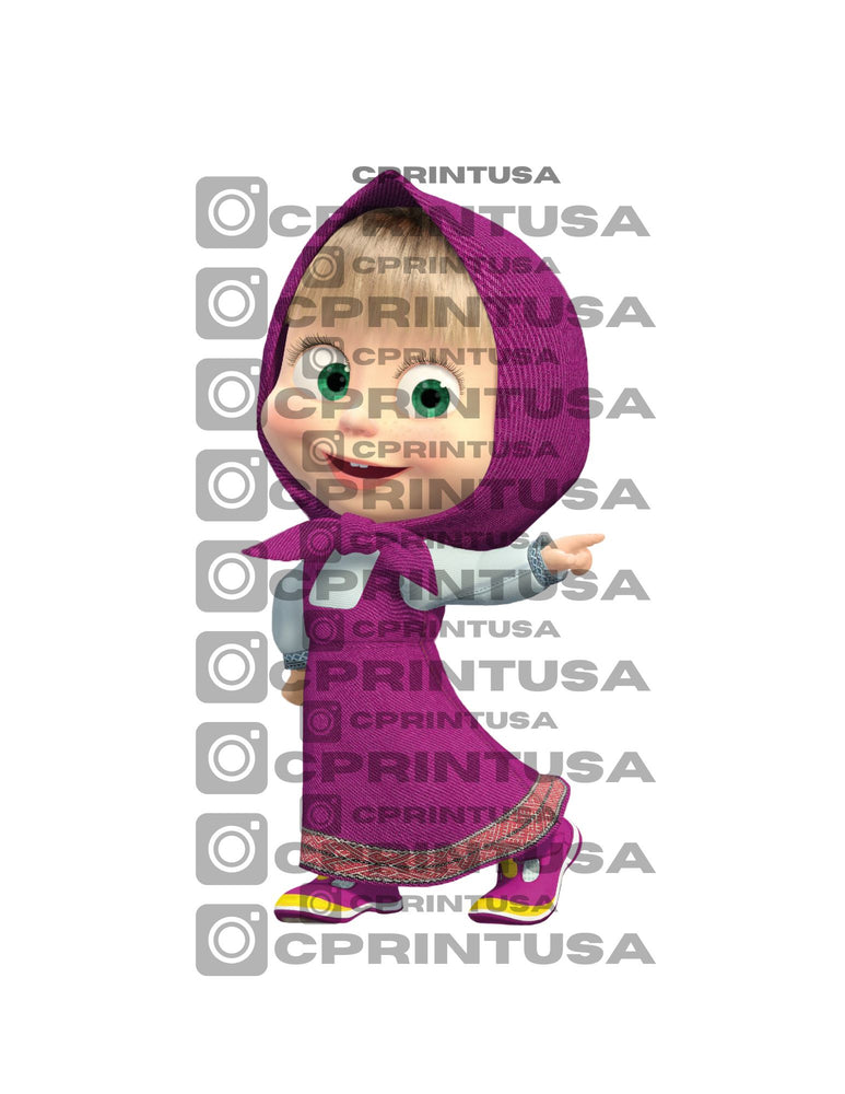 MASHA AND THE BEAR CUT OUT