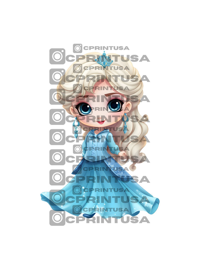 ANIMATED PRINCESS CUT OUT