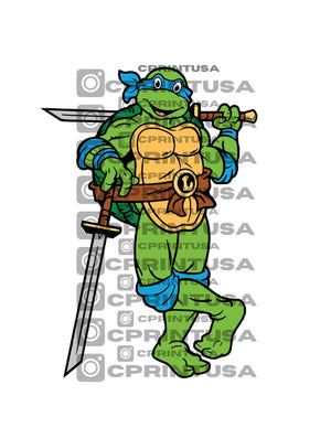 NINJA TURTLES CUT OUT