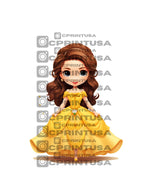 ANIMATED PRINCESS CUT OUT