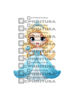 ANIMATED PRINCESS CUT OUT