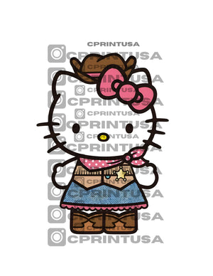 HELLO KITTY CUT OUT