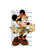 MINNIE SAFARI CUT OUT