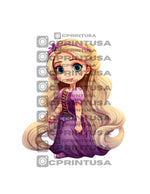 ANIMATED PRINCESS CUT OUT