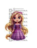 ANIMATED PRINCESS CUT OUT