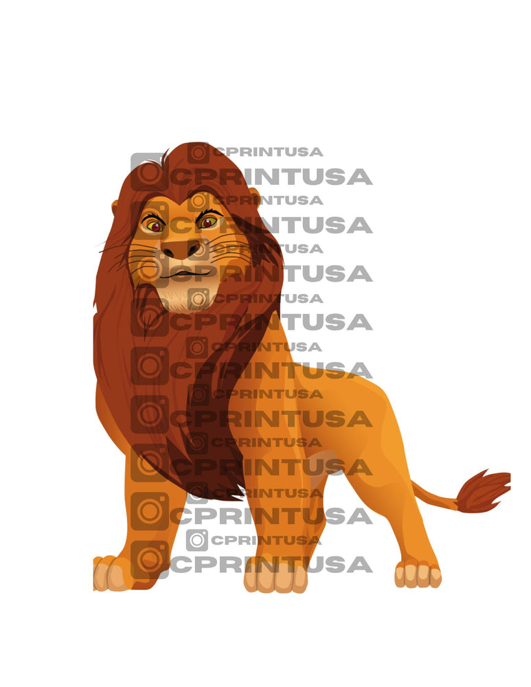 LION KING CUT OUT