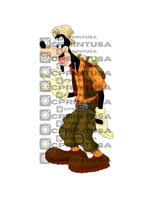 GOOFY SAFARI CUT OUT