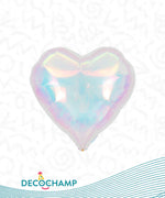 DecoHeart 18" Iridescent