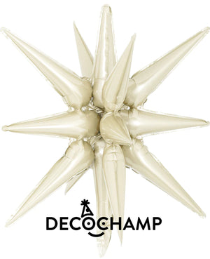 Starburst 3D Deco champ 22"