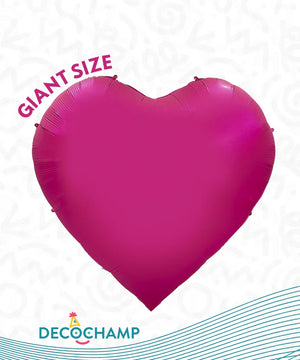 DecoHeart Balloons 68"