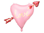 Heart with Arrow Foil Balloon 30 in.