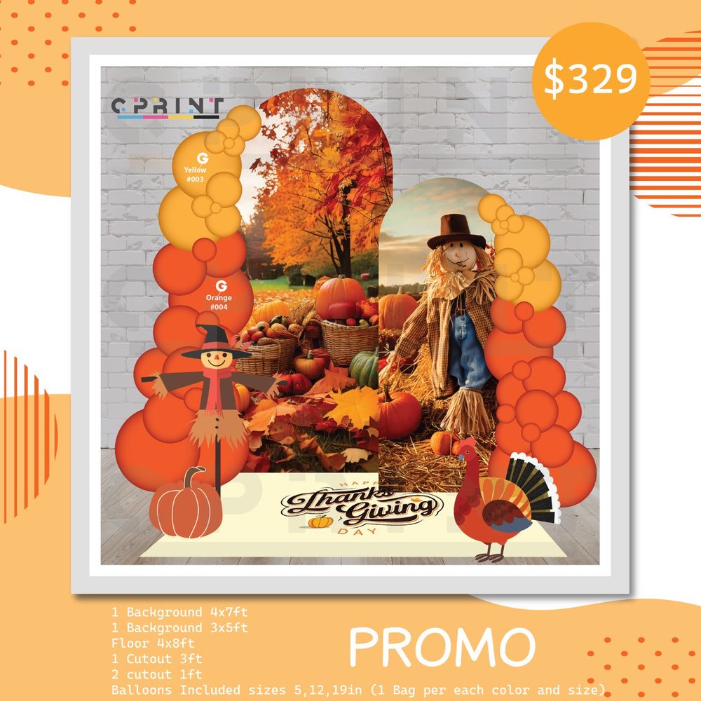 Thanksgiving Party Bundle Design