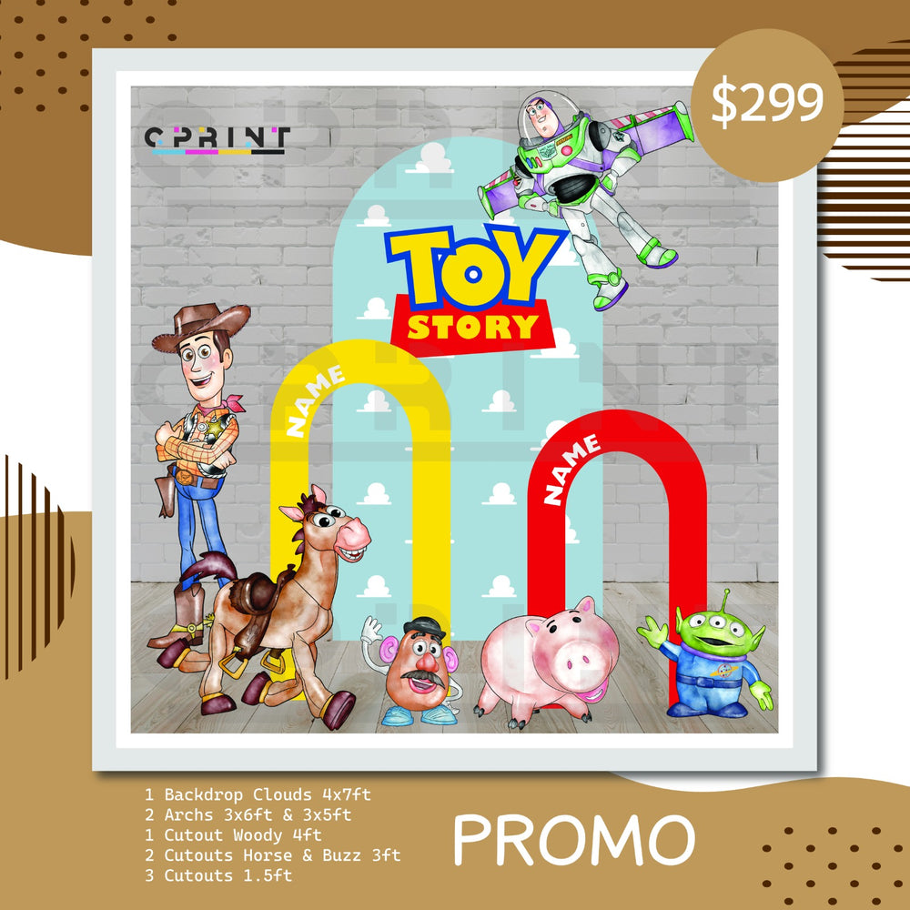 Toy Story Themed Party Bundle Design