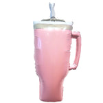 Trendy Water Bottle Foil Balloon (Pink) - 30 in.