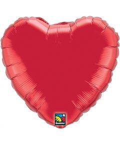 5 Heart Shaped Foil Balloon 9" Package(Choose your color)