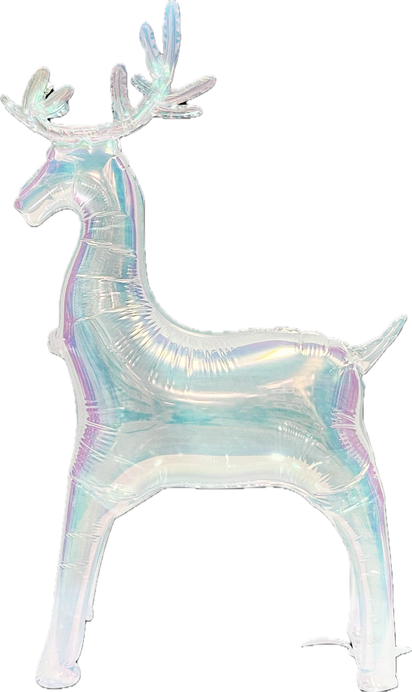 Reindeer 3D Iridescent 32"