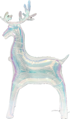 Reindeer 3D Iridescent 32"