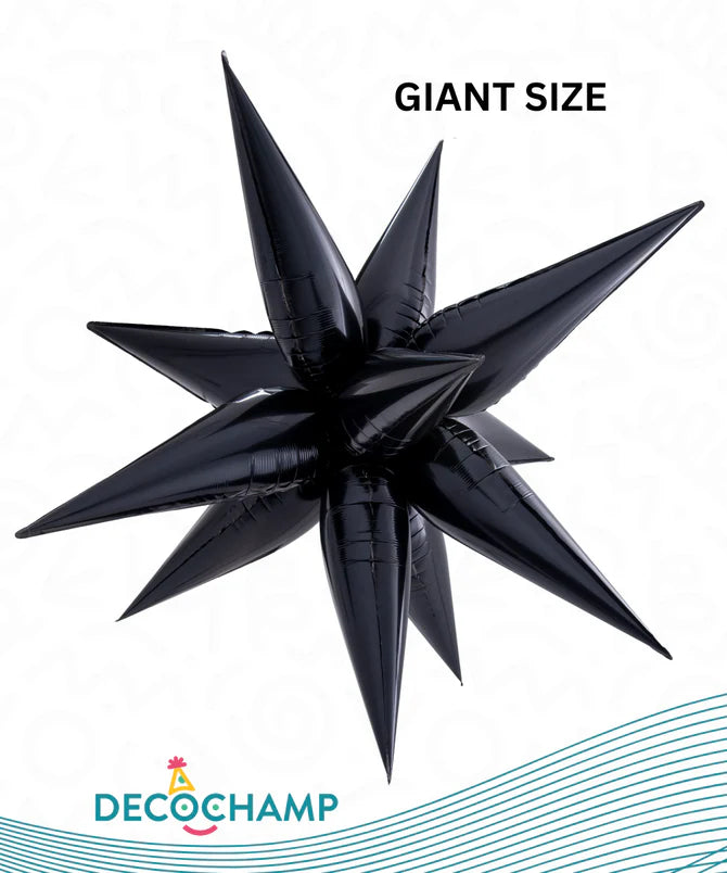 Giant Starburst 3D Deco champ 60"