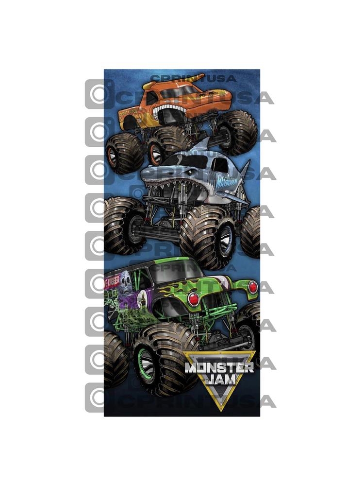 MONSTER JAM BACKDROP