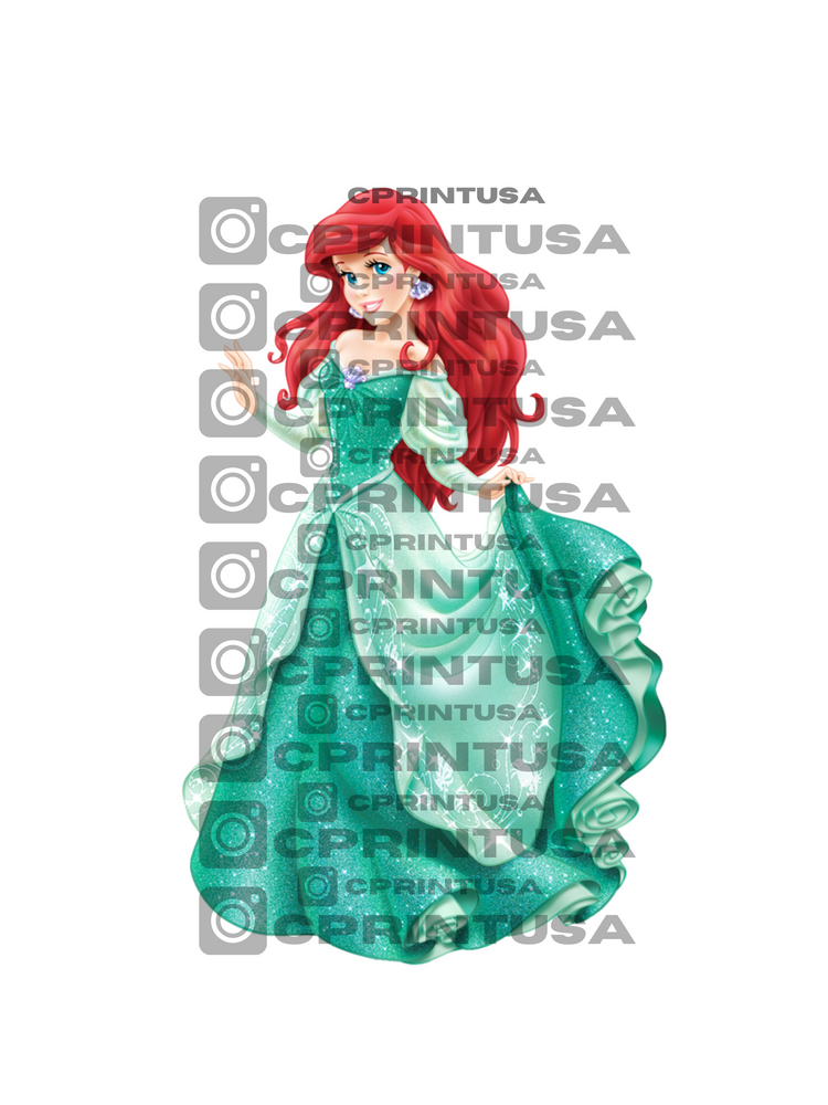 THE LITTLE MERMAID CUT OUT