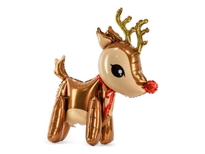 Cute Reindeer Foil Balloon 24in