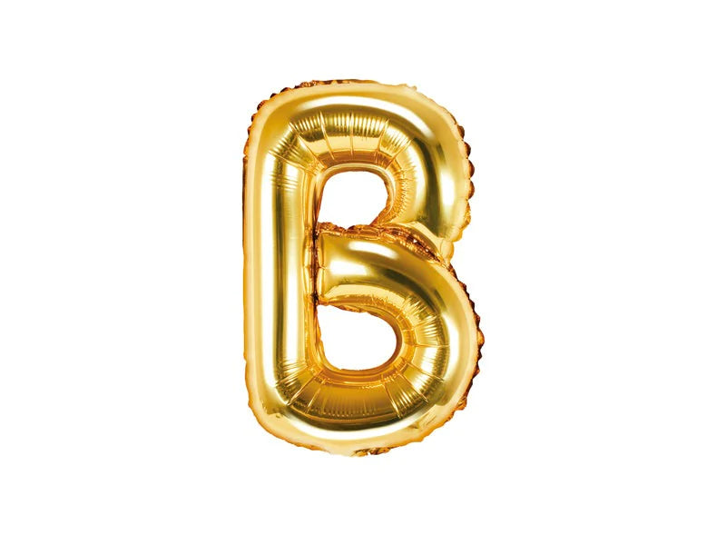 Gold Foil Letters (A to Z) - 14 in. - PartyDeco USA