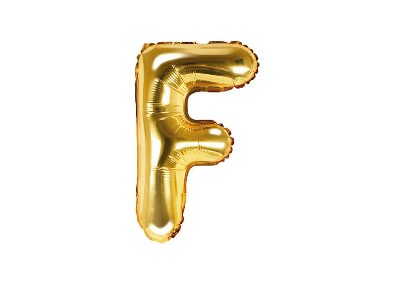 Gold Foil Letters (A to Z) - 14 in. - PartyDeco USA