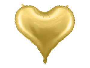 Party Deco Solid Heart Shaped Foil Balloons - 29 in. (Choose your color)