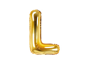 Gold Foil Letters (A to Z) - 14 in. - PartyDeco USA