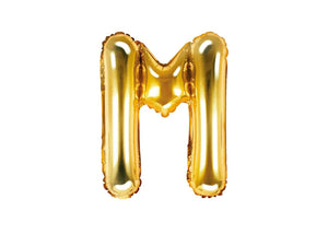 Gold Foil Letters (A to Z) - 14 in. - PartyDeco USA