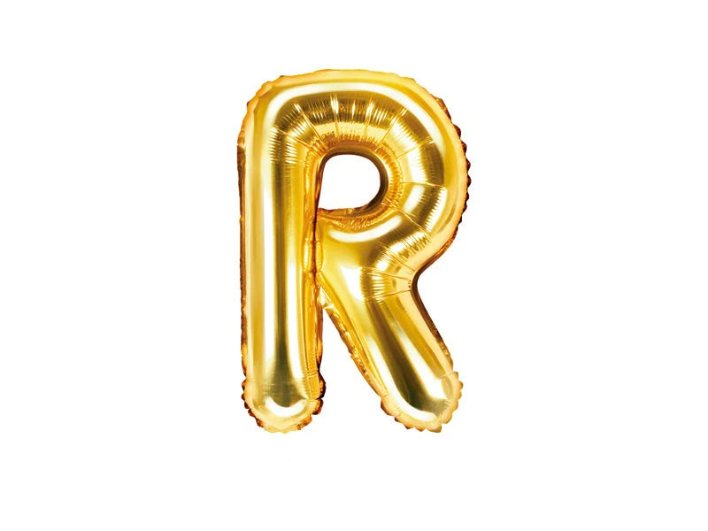 Gold Foil Letters (A to Z) - 14 in. - PartyDeco USA