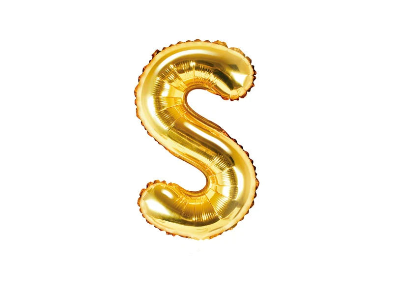 Gold Foil Letters (A to Z) - 14 in. - PartyDeco USA