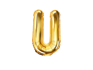 Gold Foil Letters (A to Z) - 14 in. - PartyDeco USA