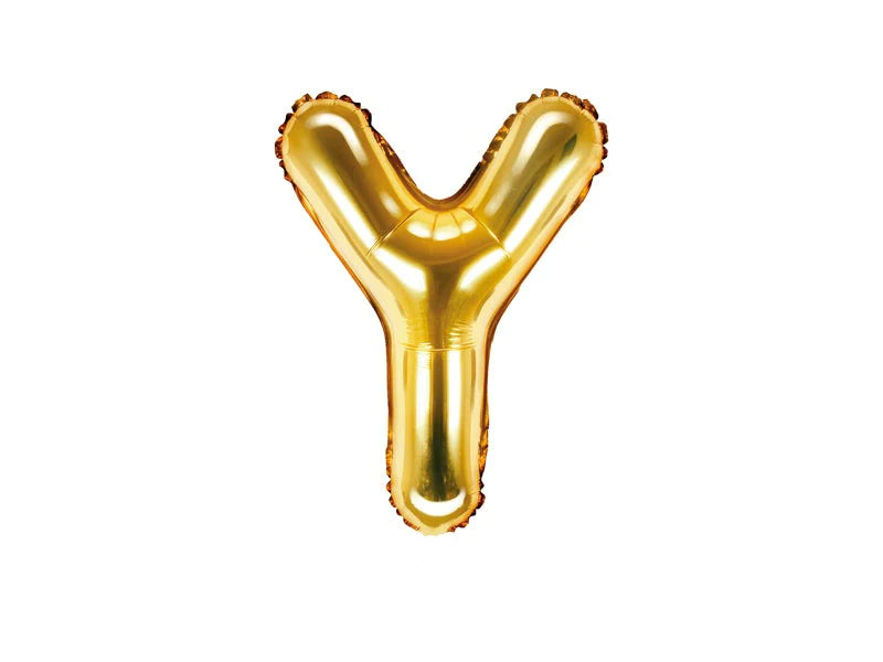 Gold Foil Letters (A to Z) - 14 in. - PartyDeco USA