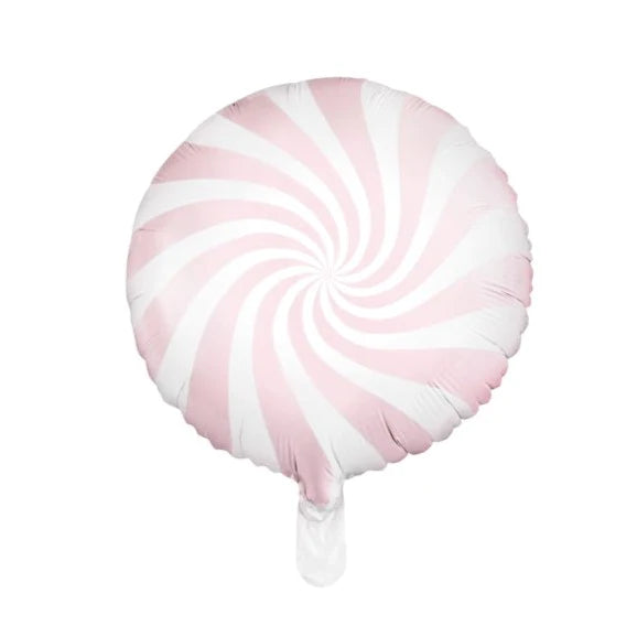 Light Pink Candy Round Foil Balloon 18 in