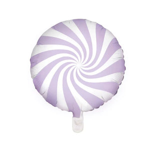 Light Lilac Candy Round Foil Balloon 18 in