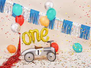 One Script Gold Foil Balloon 26"