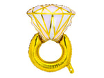 Colorful Ring Foil Balloon 22"