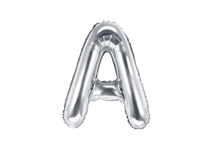 Silver Foil Letters (A to Z) - 14 in. - PartyDeco USA